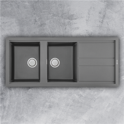 Chậu rửa chén TITANIUM G - 50073 (màu xám)